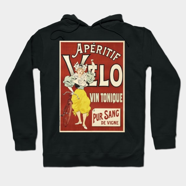 Aperitif Velo Lithograph Hoodie by Donkeh23